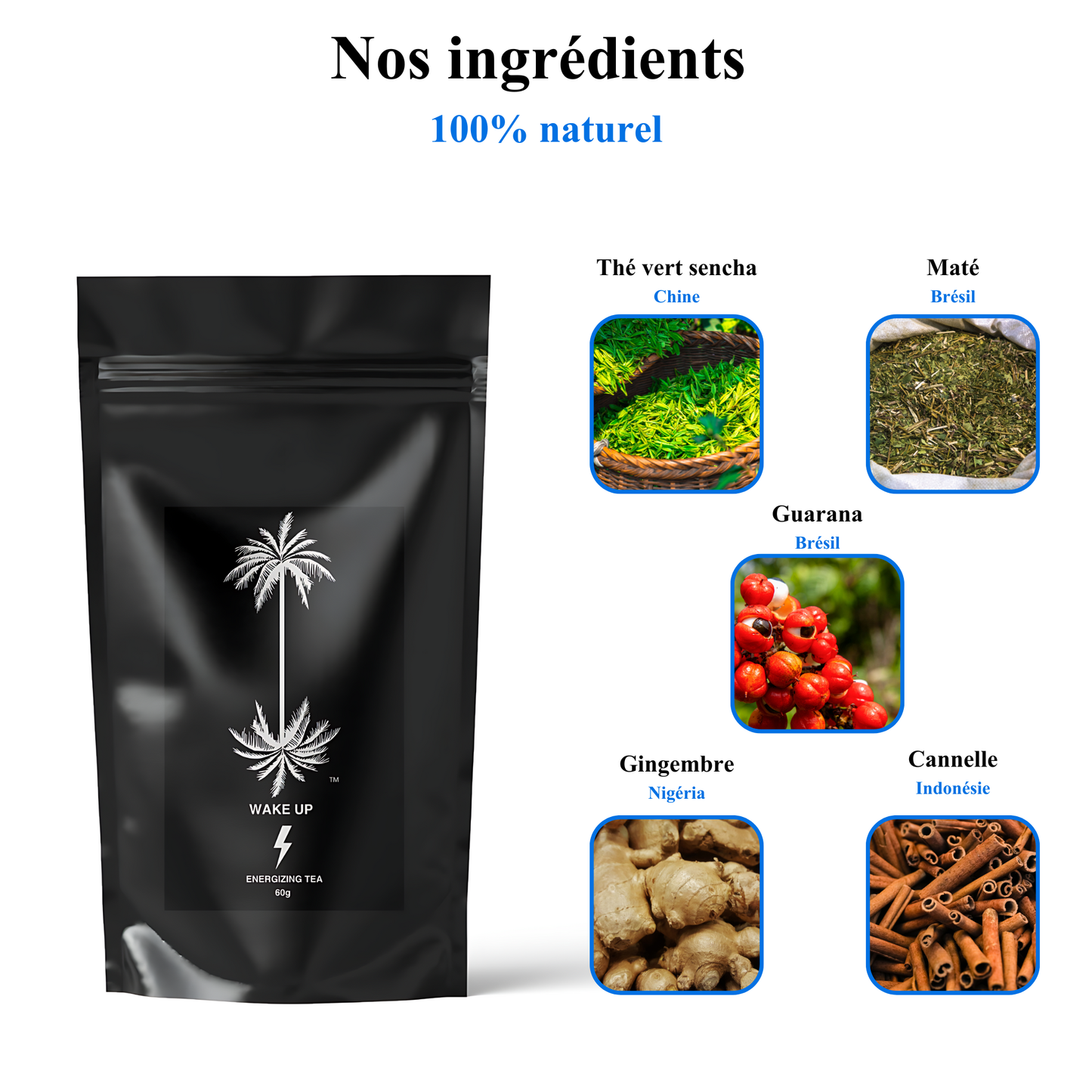 Wake Up, votre thé naturellement énergisant